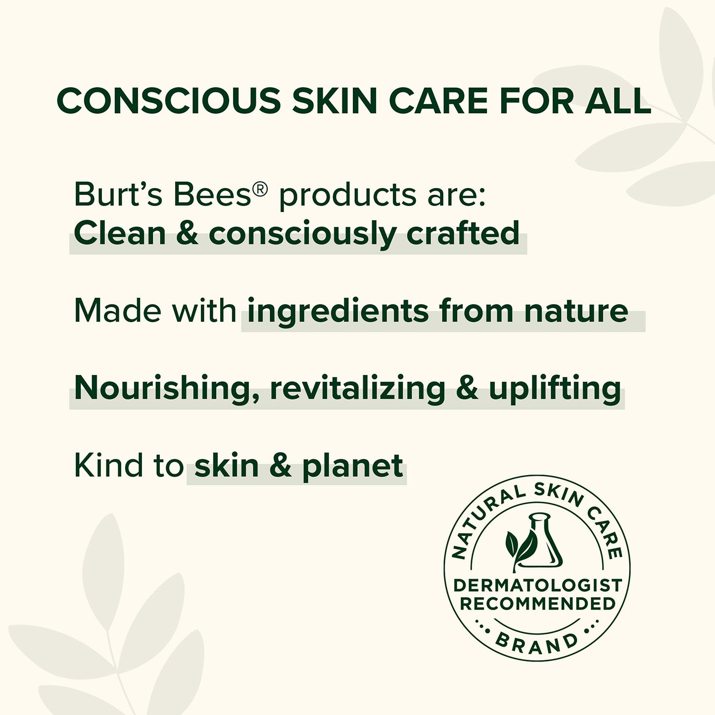 Burt's Bees Sensitive Moisturizing Cream, With Aloe Vera and Rice Milk, Face Moisturizer for Sensitive Skin, 98.8 Percent Natural Origin Skin Care, 3 oz. Package