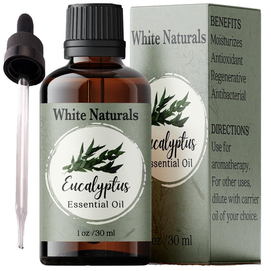 Organic Eucalyptus Essential Oil - 100% Pure & Natural -Premium Therapeutic Grade - Undiluted Homeopathic Aromatherapy Scented, Great for DIY Soap Making, Massage