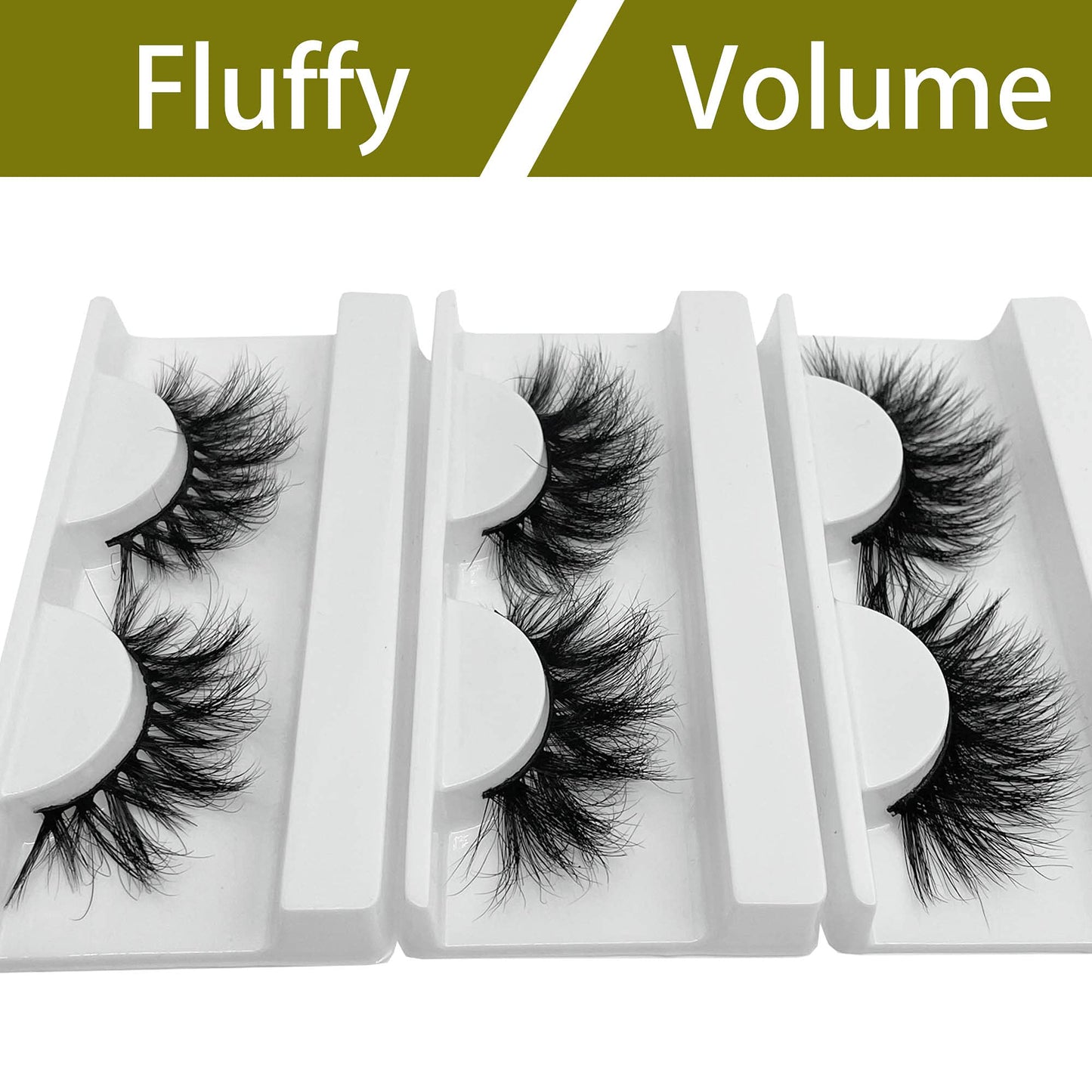 Real Mink Lashes Mikiwi Eyelashes, 5D Mink Eyelashes, Super Fluffy Long Dramatic Eyelashes, Thick HandMade Full Strip Lashes, Cruelty-Free Lash 20-22MM 3D Mink Lashes