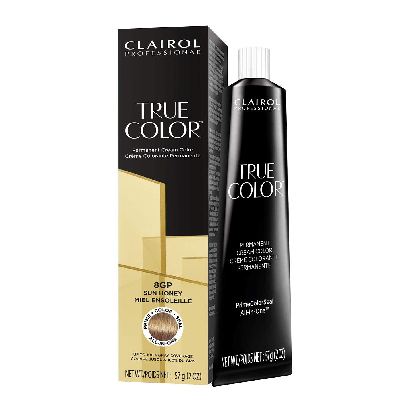 Clairol Professional TRUE COLOR Permanent Cream Color 8GP Sun Honey