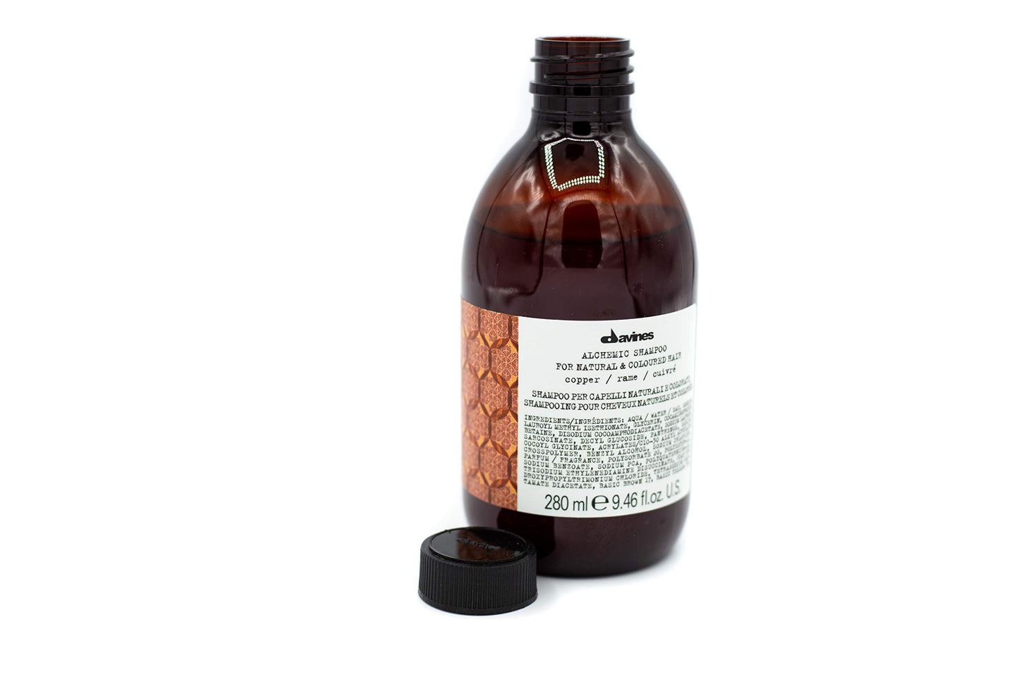 Davines Alchemic Shampoo, Copper, 9.47 Fl Oz