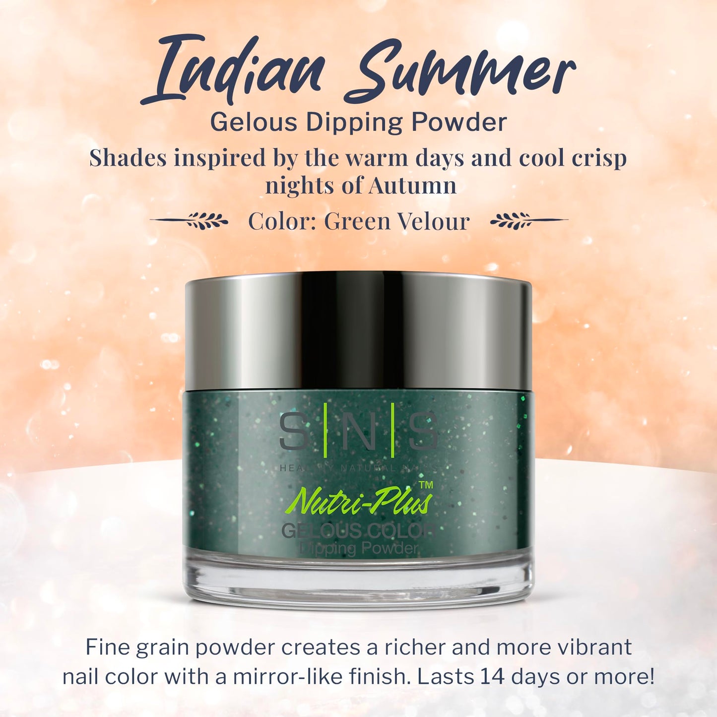 SNS Nails Dipping Powder Gelous Color - Indian Summer Collection - IS31-1oz