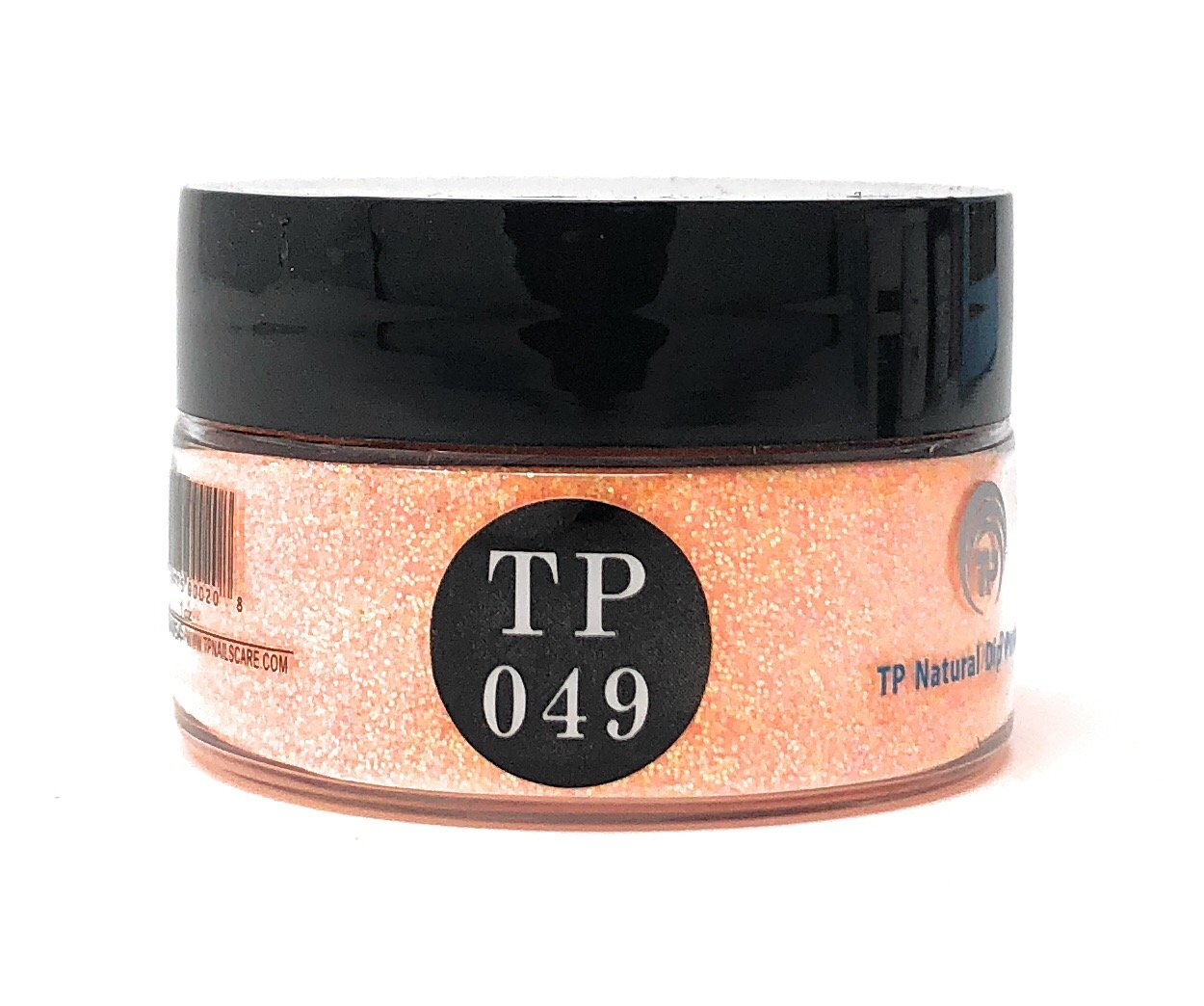 TP Dipping Powder 1 oz. Advanced polymer dip powder color (TP49 Orange Glitter)