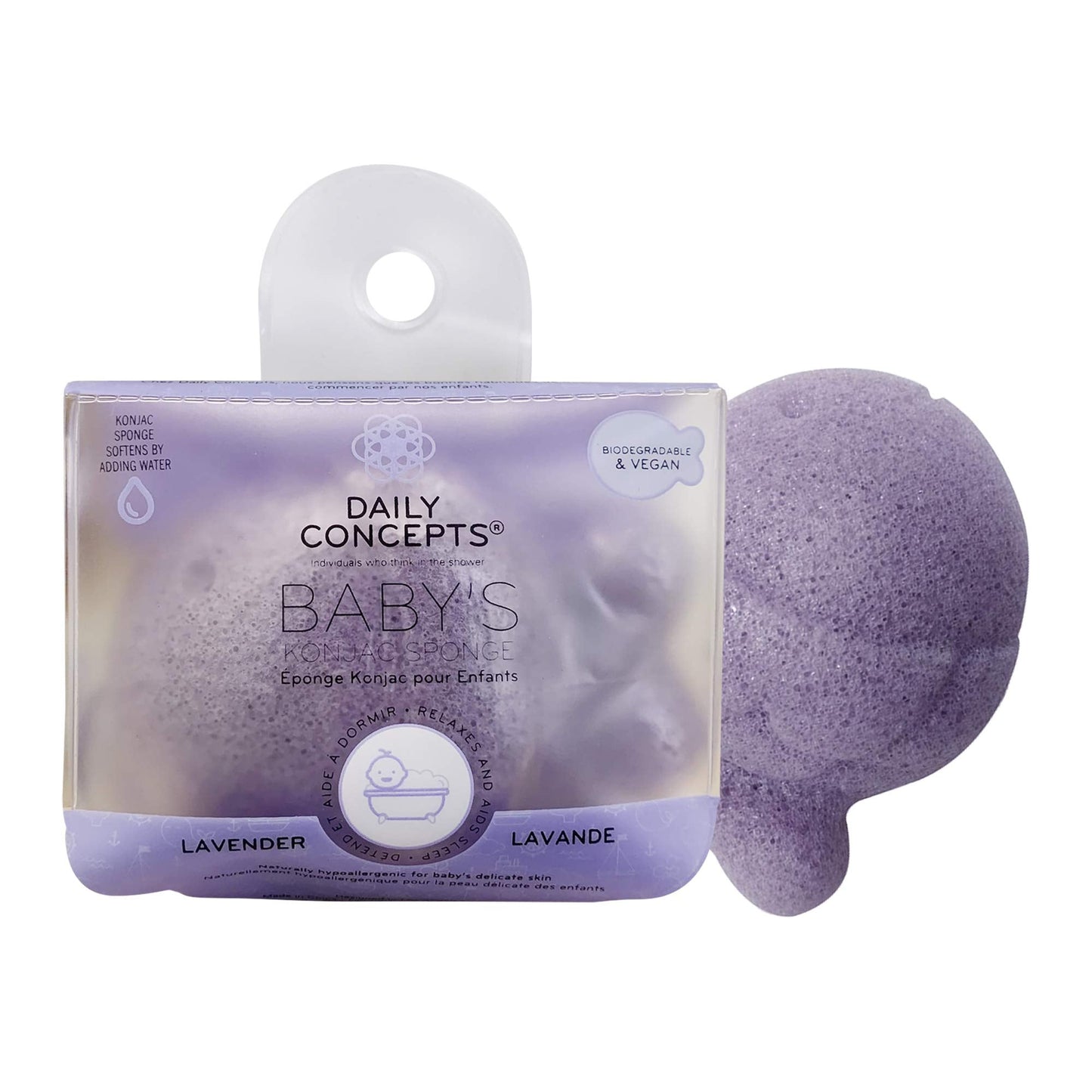 DAILY CONCEPTS Your Baby Konjac, Lavender