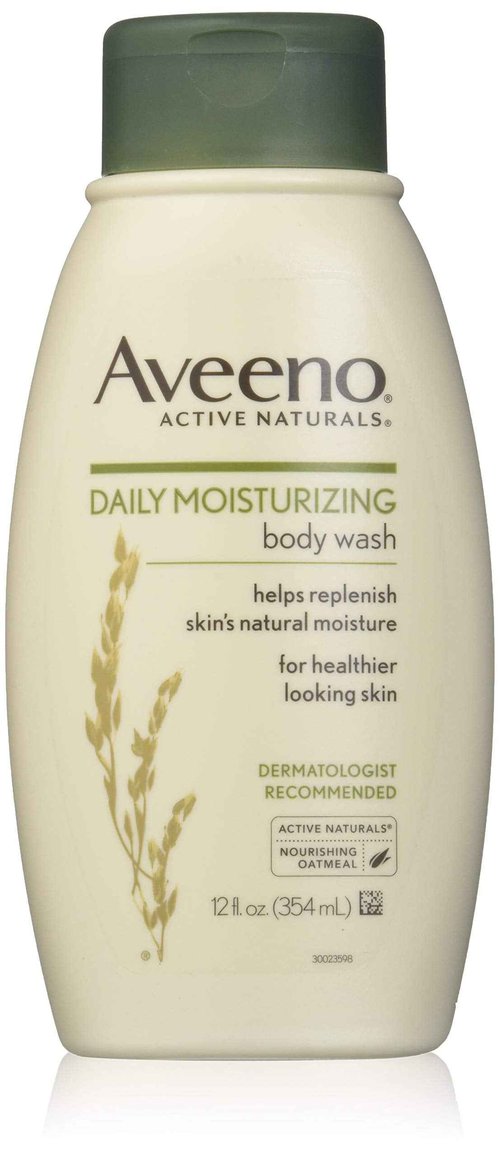 Aveeno Active Naturals Daily Moisturizing Body Wash, 12 fl oz