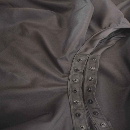 ST-BEST-P Haircut Cape Black Hair Cutting Salon Barber Capes Waterproof hairdressing for Clients Men Adults (5PCS-Barber Capes)