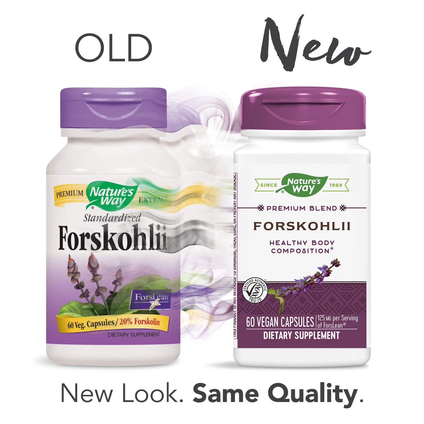 Nature's Way Forskohlii Standardized to Forskolin, Supports Healthy Body Composition*, 60 Vegan Capsules