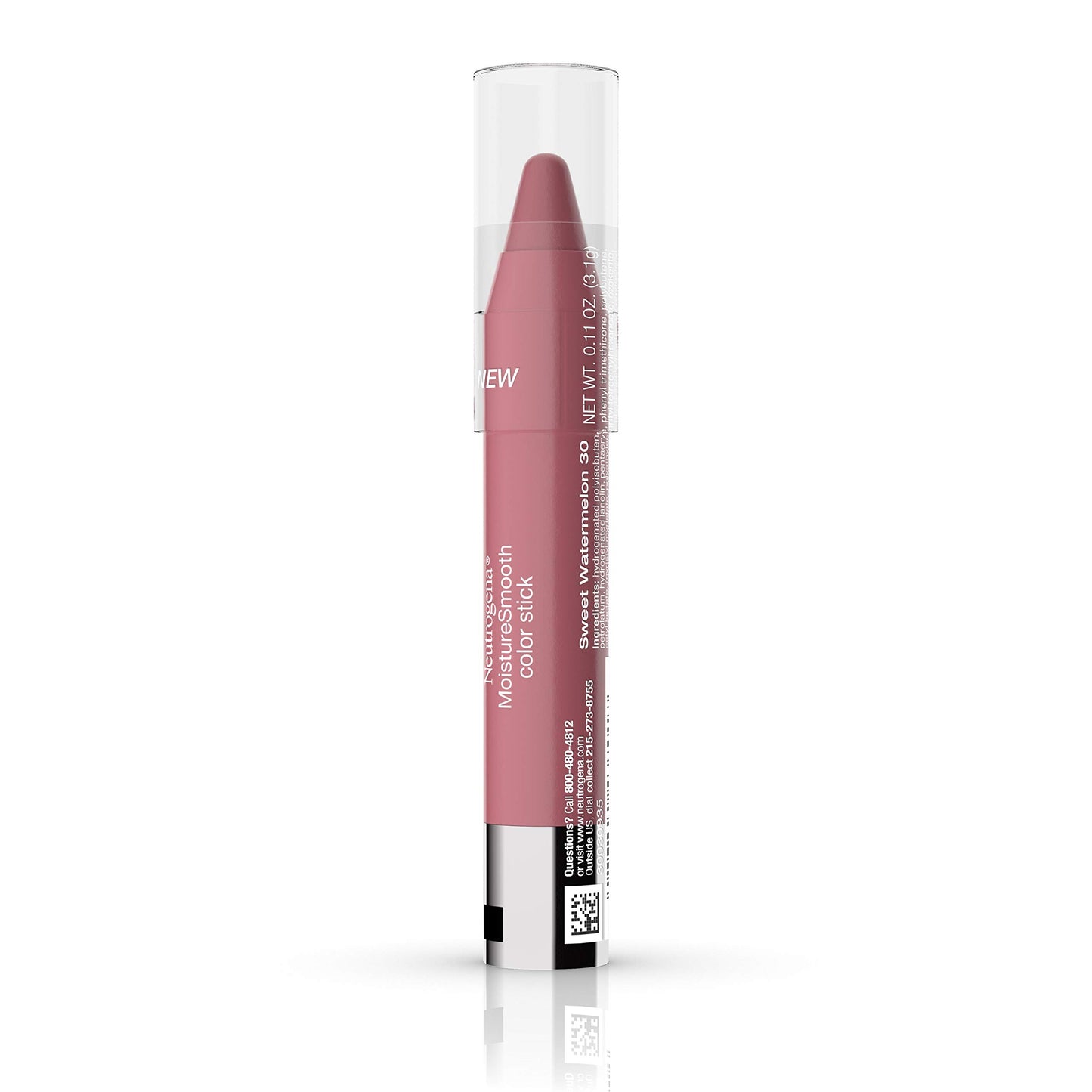 Neutrogena Moisturesmooth Color Stick, 30 Sweet Watermelon, .011 Oz.