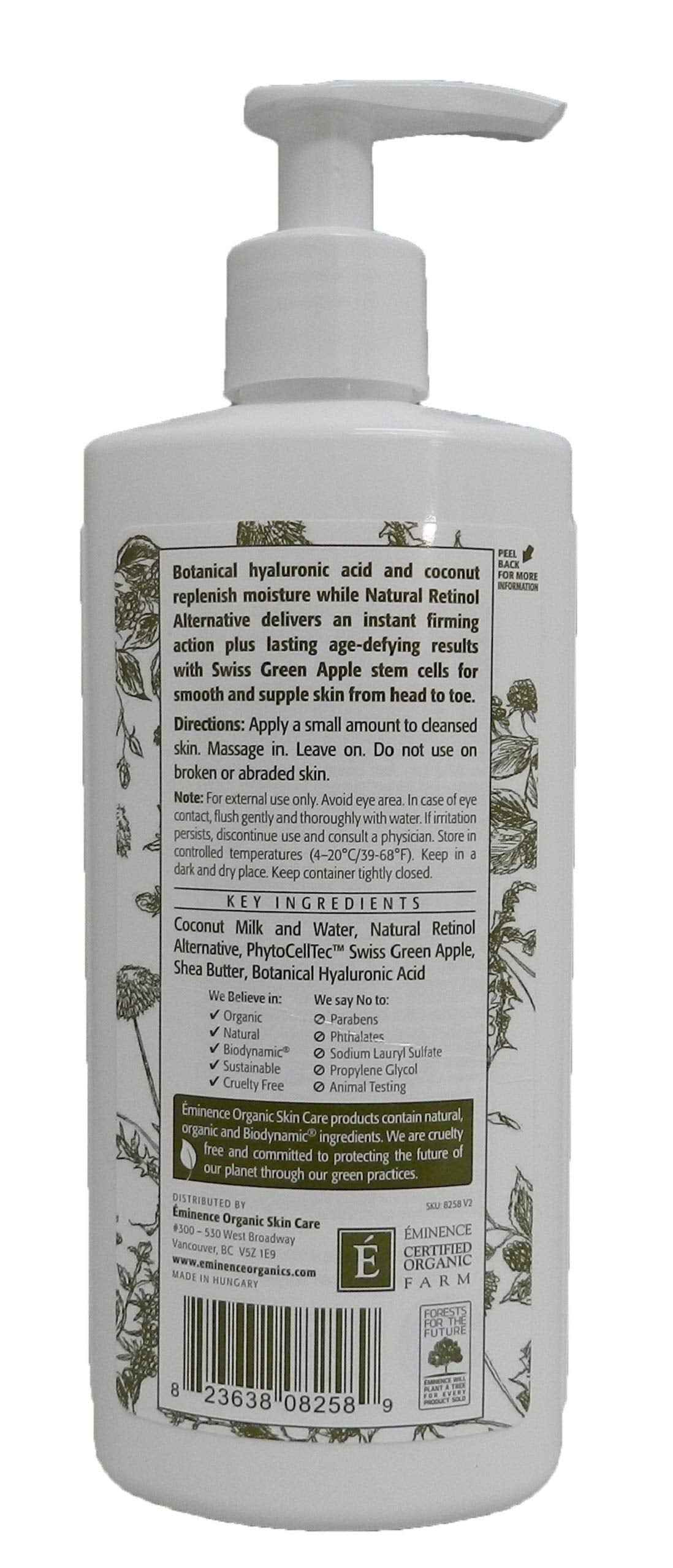 Eminence Coconut Firming Body Lotion, 8.4 Ounce