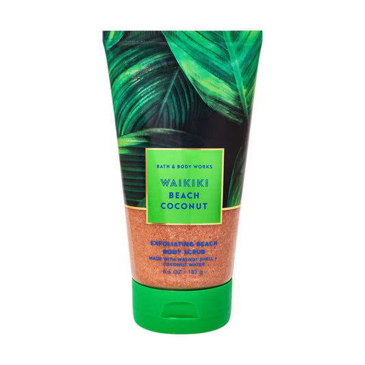 Bath and Body Works Creamy Body Scrub 8 Ounce (8 Ounce (Pack of 1), Waikiki Beach Coconut)