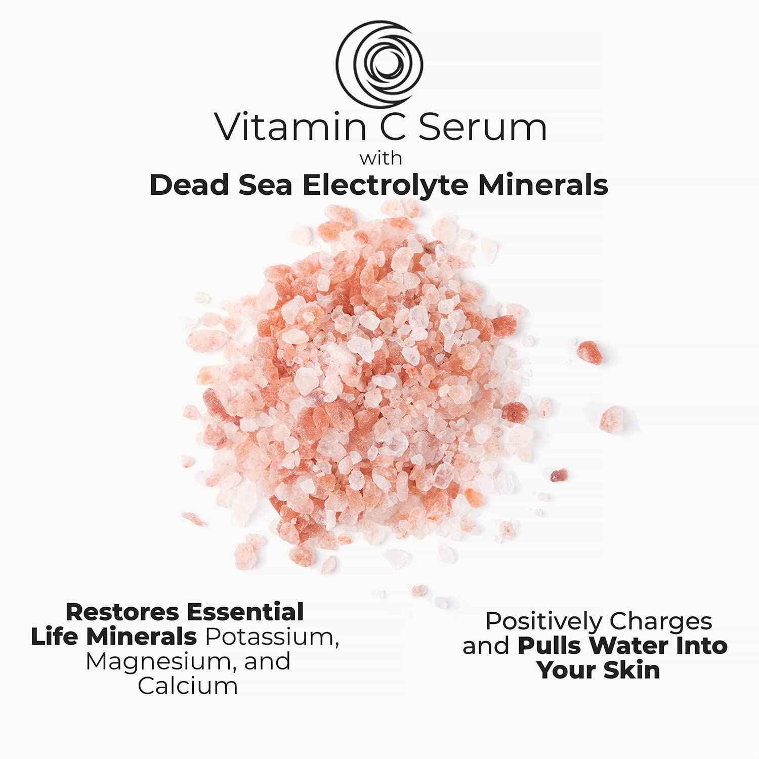 Antioxidant Vitamin C Serum for Face- Infused with Electrolytes, Hyaluronic Acid, Retinol - 1 oz