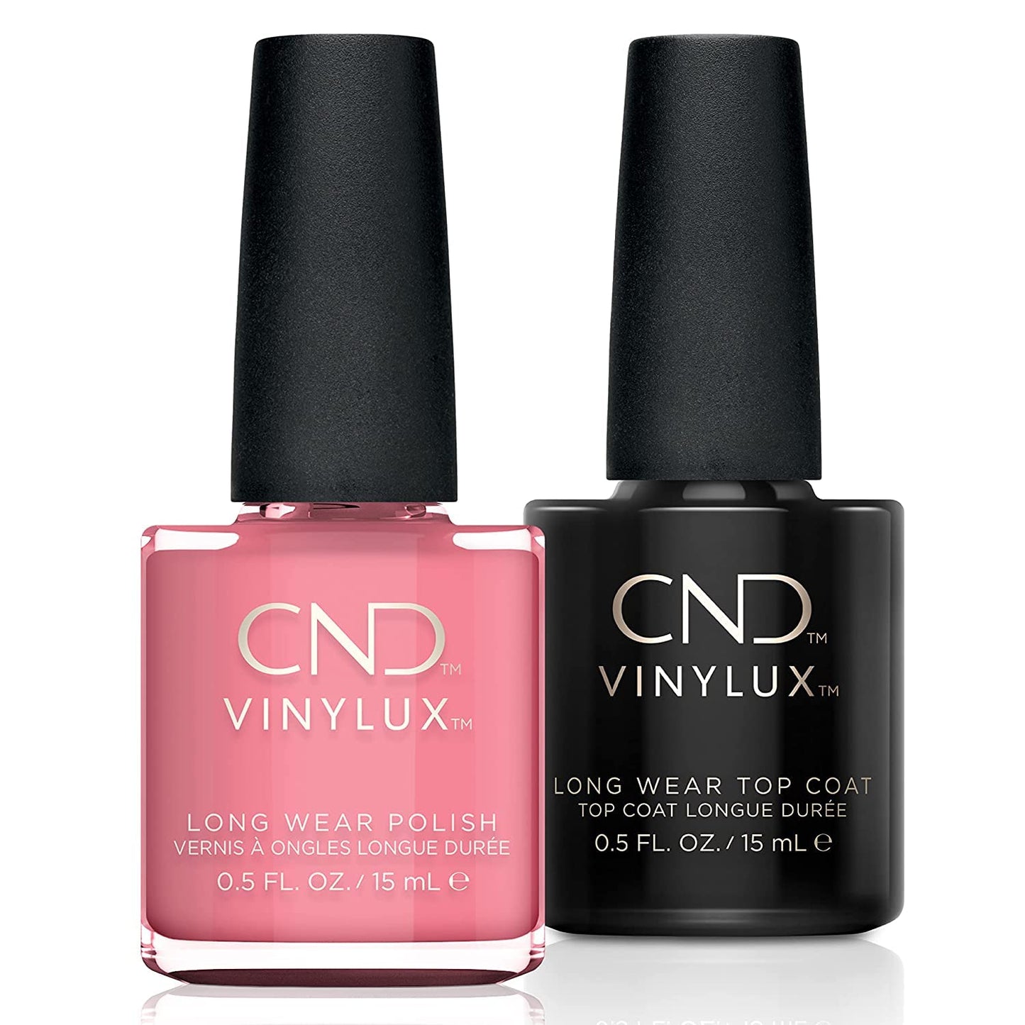 CND Vinylux Longwear Pink Nail Polish, Gel-like Shine & Chip Resistant Color, 0.5 Fl Oz