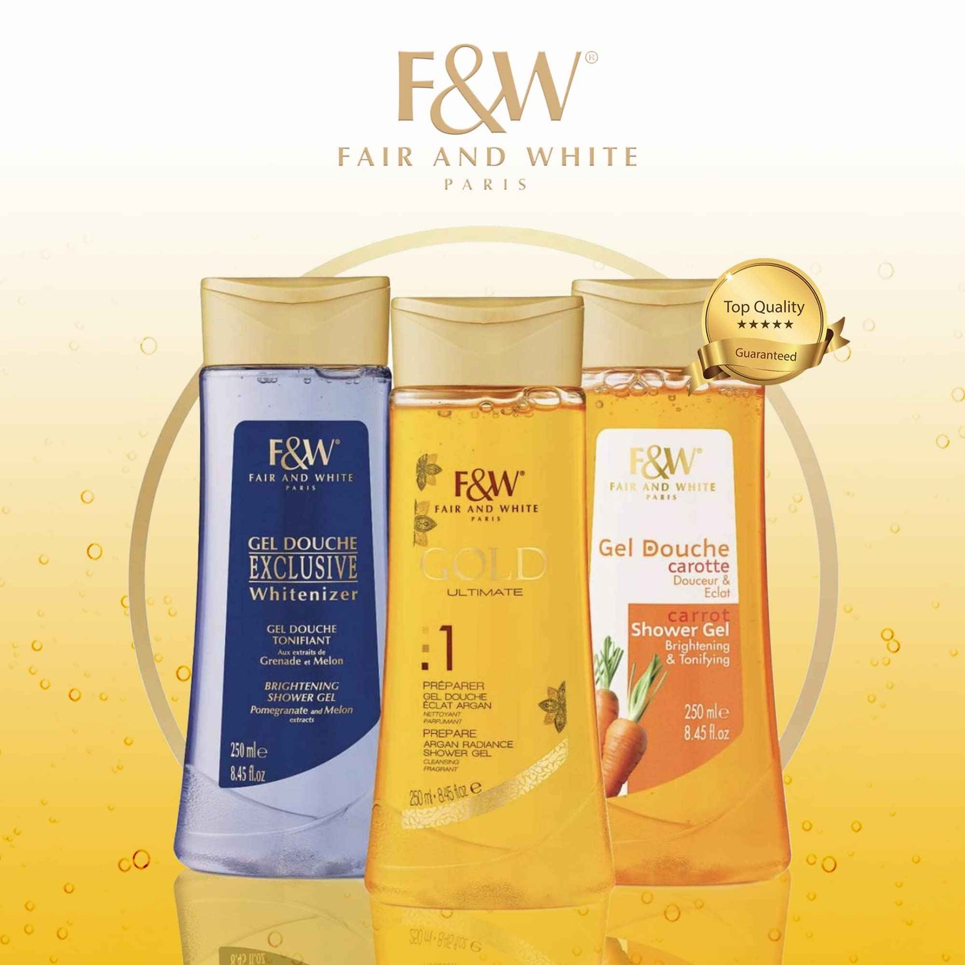 FAIR & WHITE Gold Radiance Body Wash (33.8 fl.oz / 1000ml)