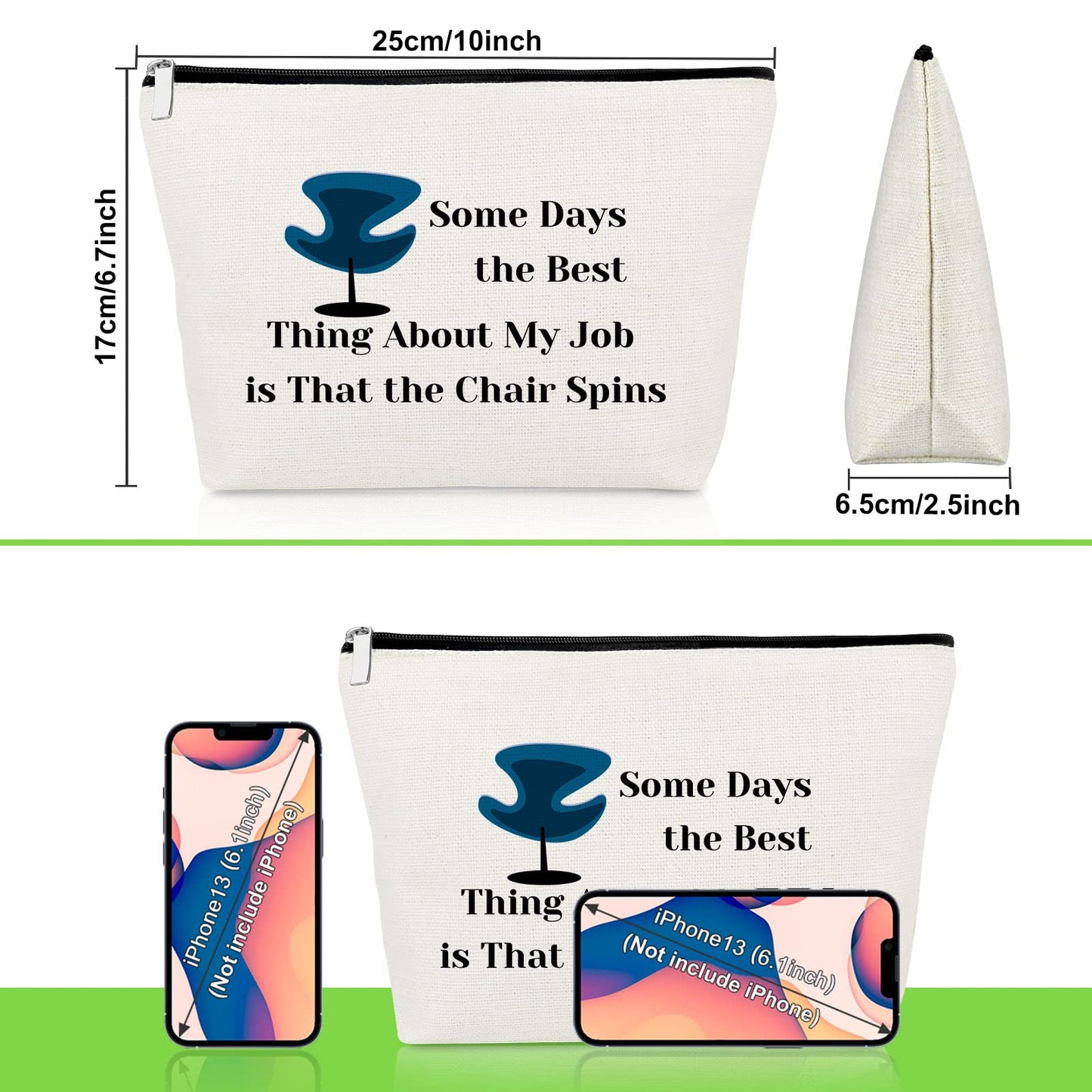 Funny Coworker Gifts for Women Makeup Bag Colleague Appreciation Gifts for Boss Coworker Leaving Gifts Retirement Birthday Gifts for Employee Going Away Gift Office Gifts Humor Travel Cosmetic Pouch