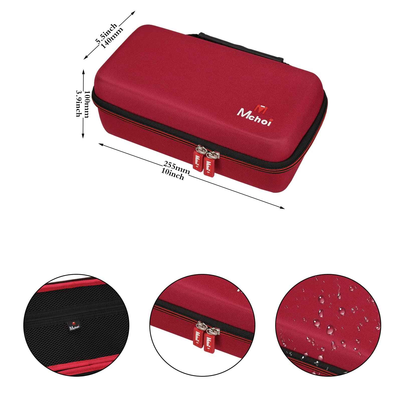 Mchoi Hair Clipper Case Fits for Wahl Professional 5-Star #8148 / #8504 / #8545 / #8509 / #8451 Cord/Cordless Magic Clip, Case Only