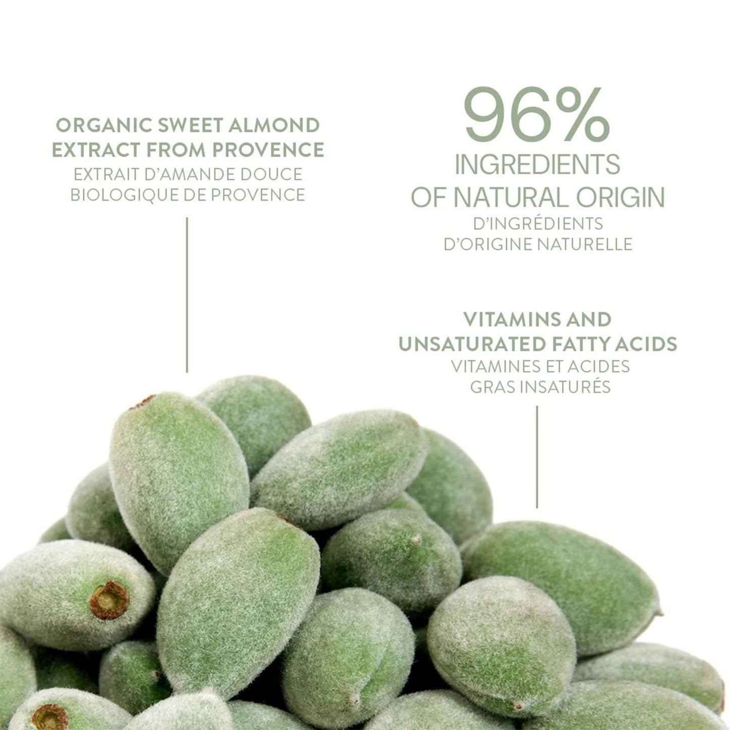 Panier des Sens - Sweet Almond Ultra Rich Body Cream for Women - Hydrating Body Moisturizer for Dry Skin - Body Butter with Shea Butter & Organic Almond - 99% Natural Ingredients Body Care - 8.45 Floz