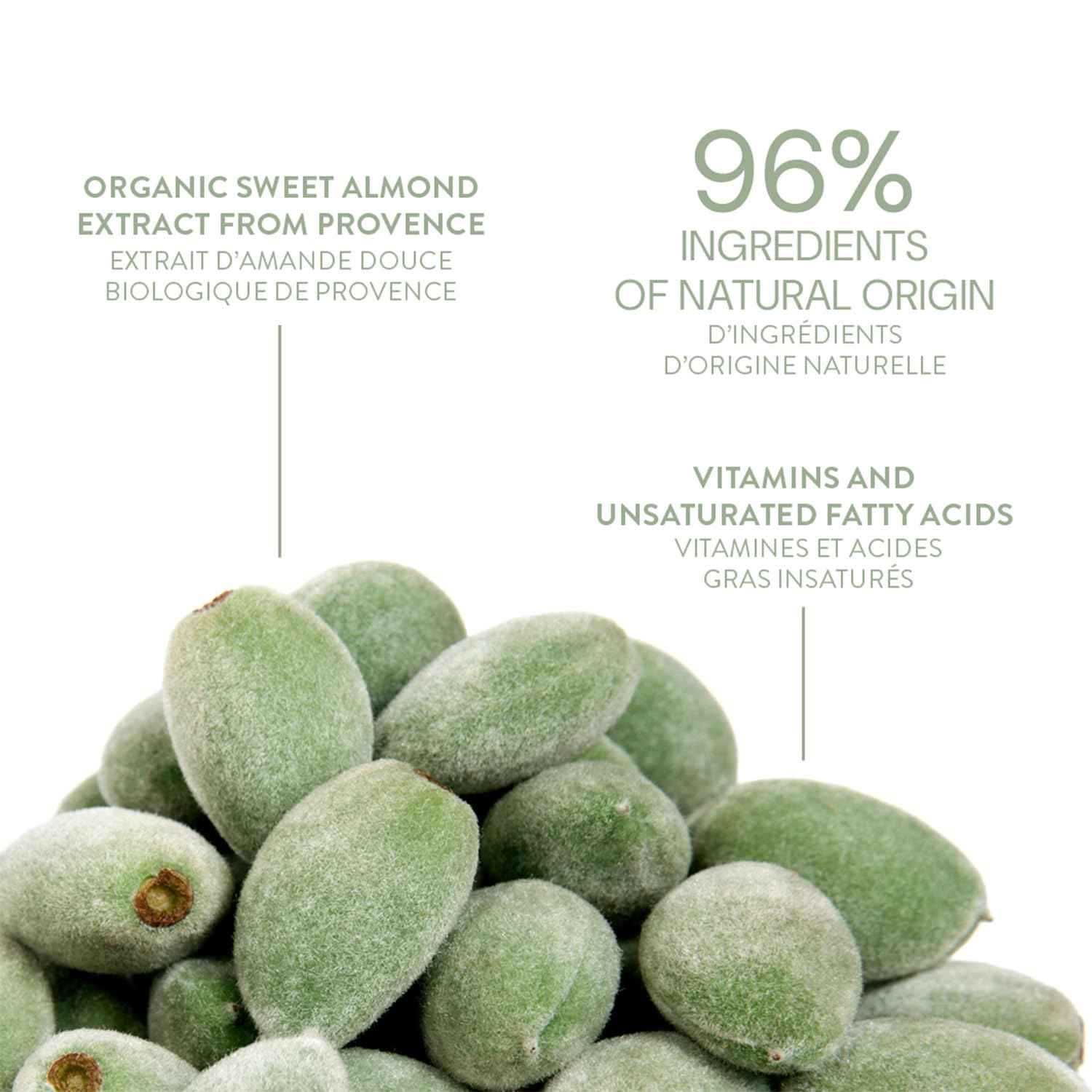 Panier des Sens - Sweet Almond Ultra Rich Body Cream for Women - Hydrating Body Moisturizer for Dry Skin - Body Butter with Shea Butter & Organic Almond - 99% Natural Ingredients Body Care - 8.45 Floz