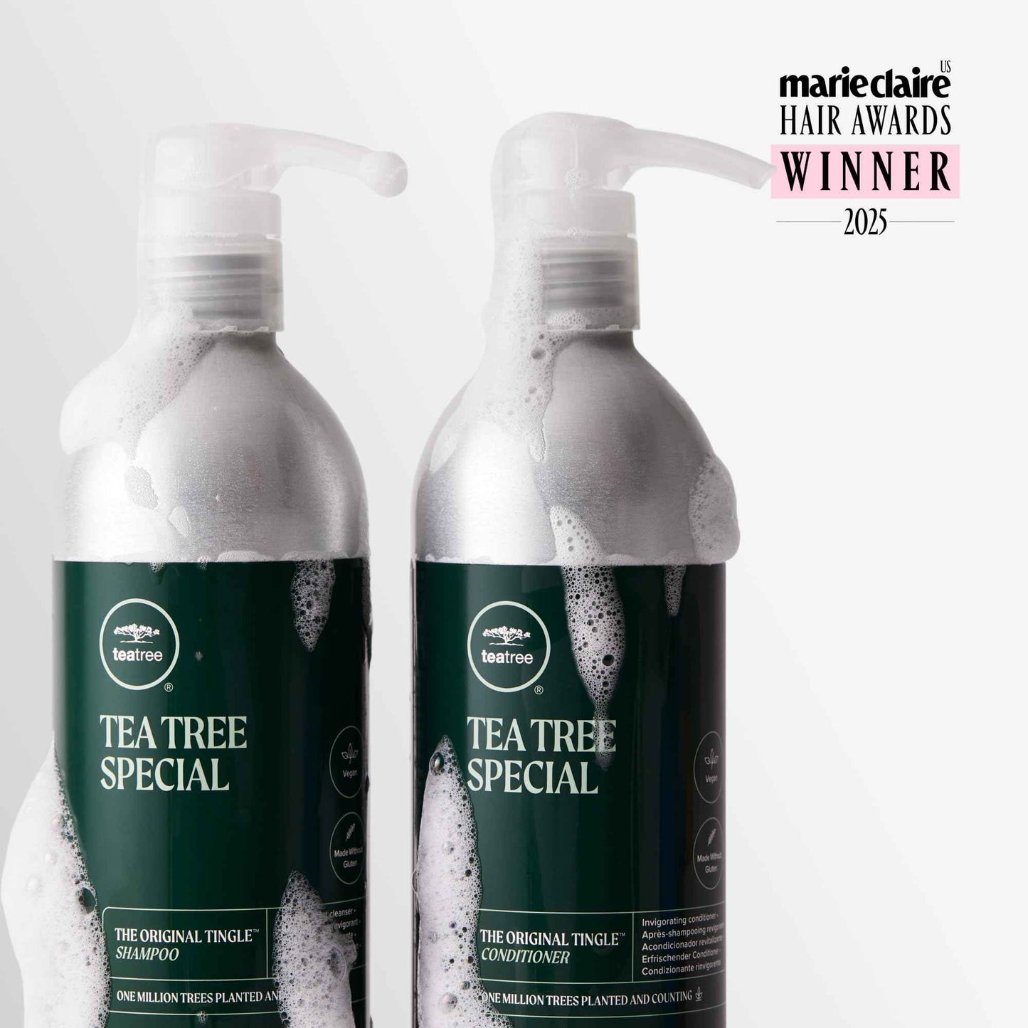 Tea Tree Special Conditioner Aluminum Bottle, Detangles, Smooths + Softens, For All Hair Types, 16.9 fl. oz