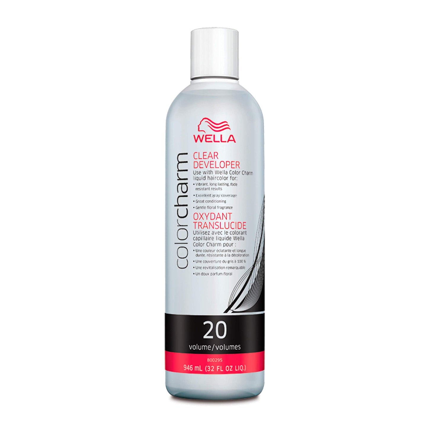 WELLA Color Charm Clear Liquid Hair Developer 20 Volume, 32 oz