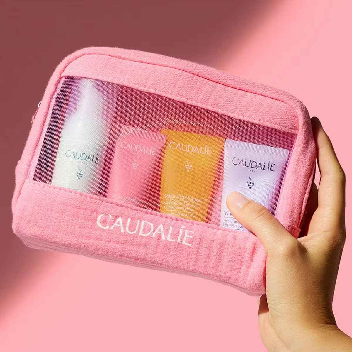 Caudalie Travel Essentials Set, Limited-Edition Hydrating Skin Care Holiday Gift Set for All Skin Types