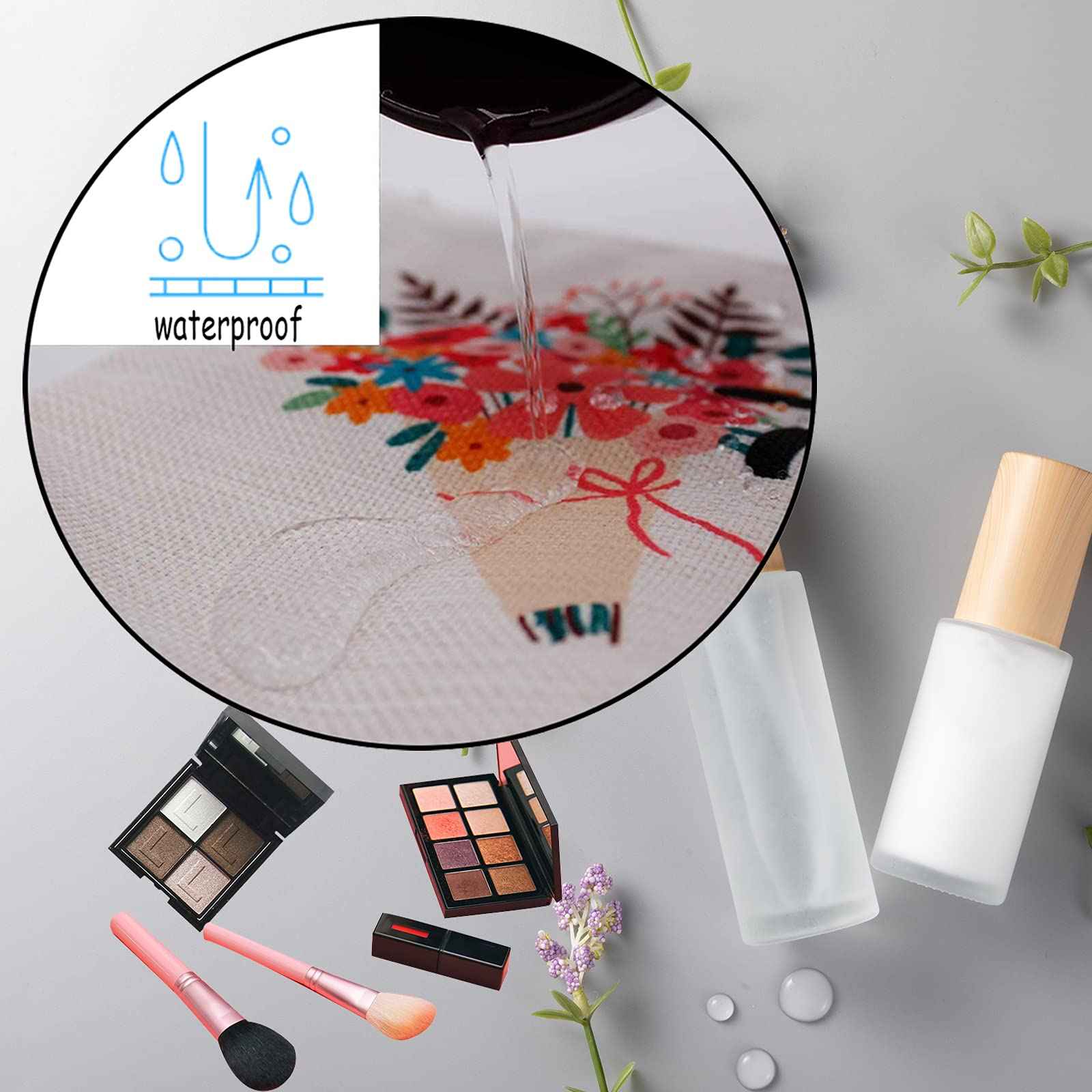 MEIKIUP Twins Mama Gifts Mom Of Twins Makeup Bag Mommy To Be Gifts New Mom Travel Zipper Mom of Twins Sur vival Kit(Mom of Twins bag)