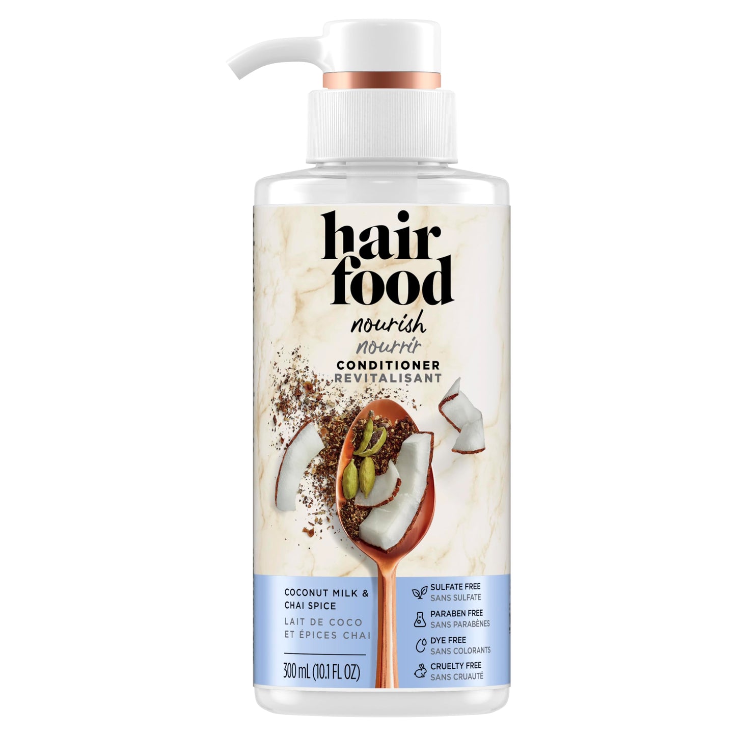 Hair Food Conditioner, Coconut Milk & Chai Spice, 10.1 Ounce