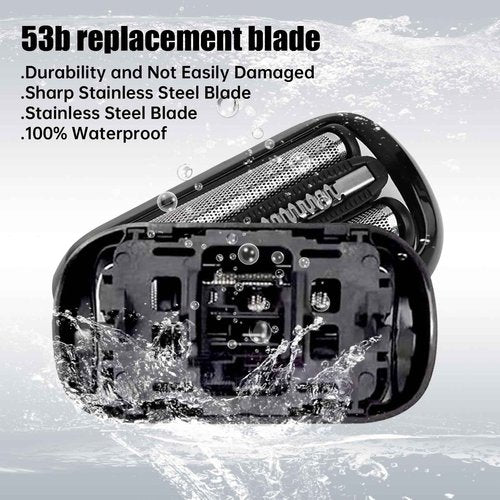 53B Replacement Head Compatible with Series 6 & Series 5 Electric Razors fit for S5 5762 5764 6075cc 6020s 6040cs