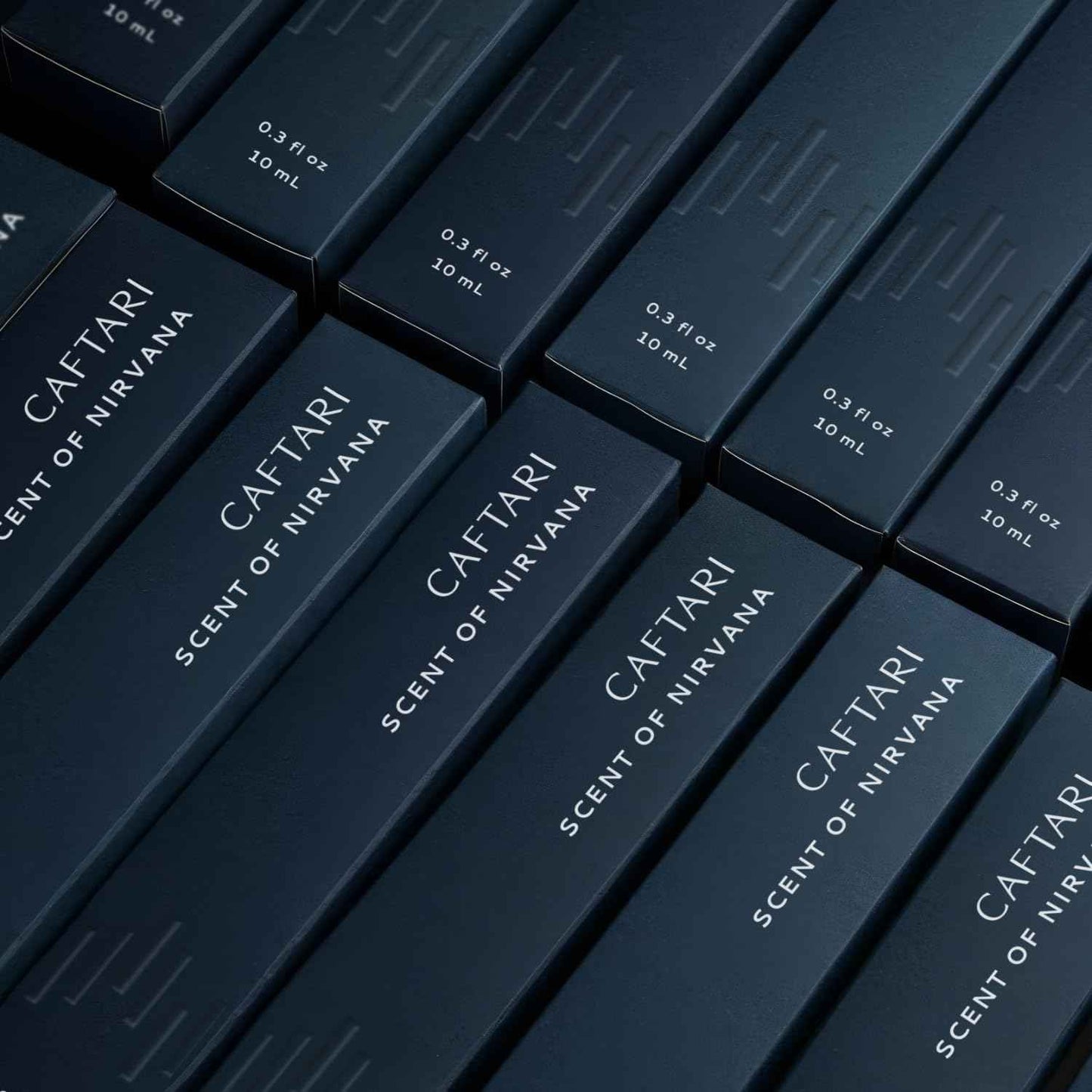 Caftari Luxury Perfume Oil Rollerball | Oudh, Cedarwood & Patchouli | Long Lasting, Travel Size | Clean Jojoba Oil | Stress Relief, Unisex Wellness Fragrance | Scent of Nirvana | 10 ml