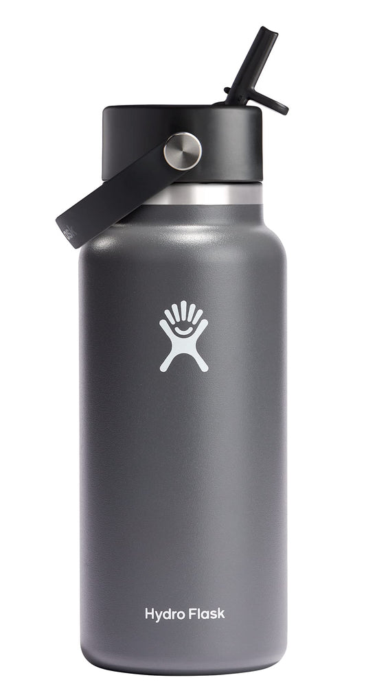 Hydro Flask Wide Flex Straw Cap Stone 32 Oz