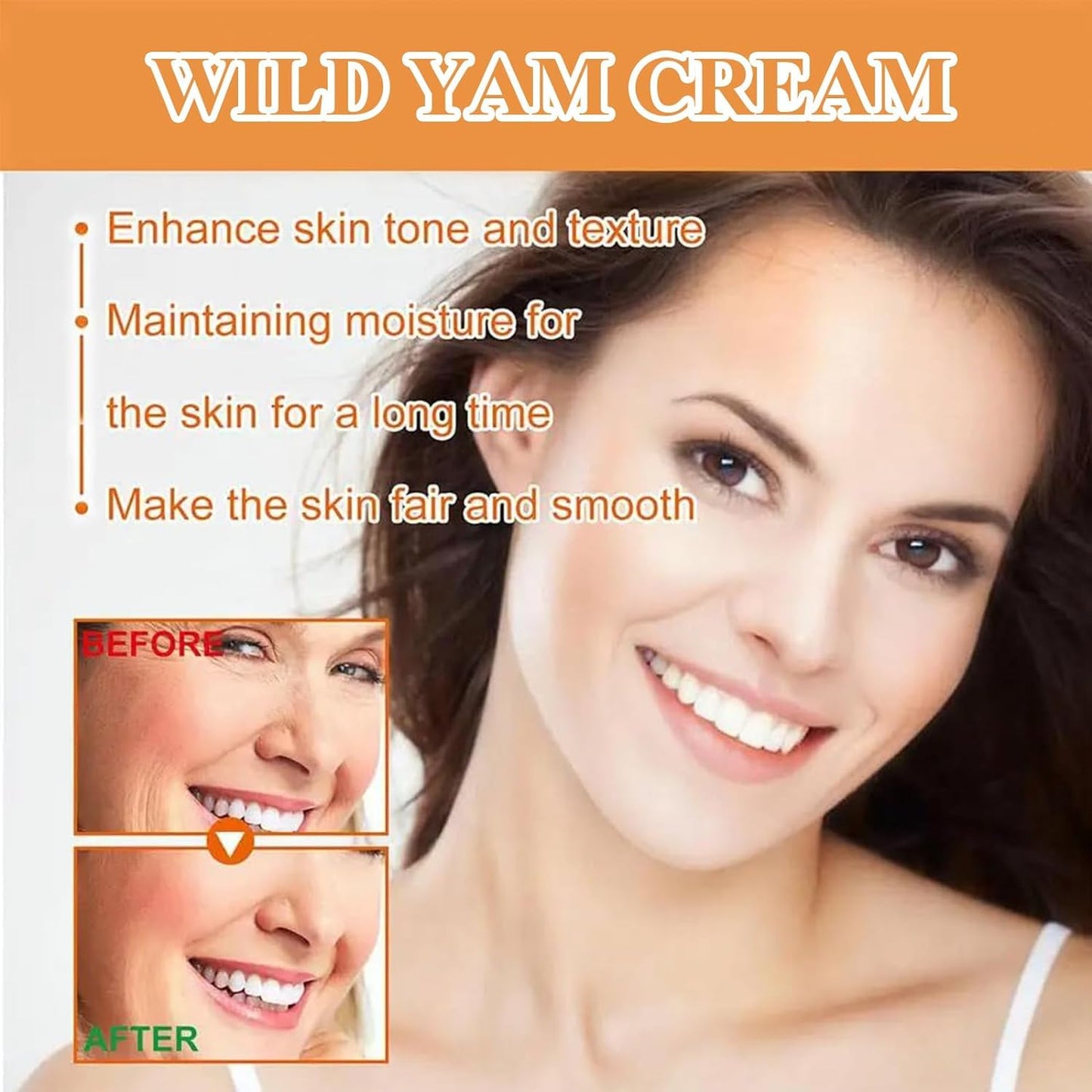 Generic 2PCS Wild Yam Cream, Wild Yam Root Cream Organic for Hormone Balance, Wild Yam Cream for Women, Promoting Perimenopause and Menopause Support