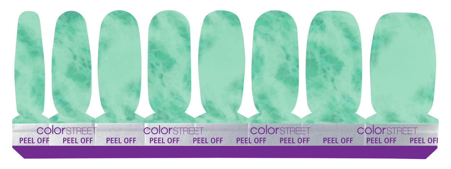 Jadey Business - Color Street Nail Strips (Gem Fatale), Green (FDC296)