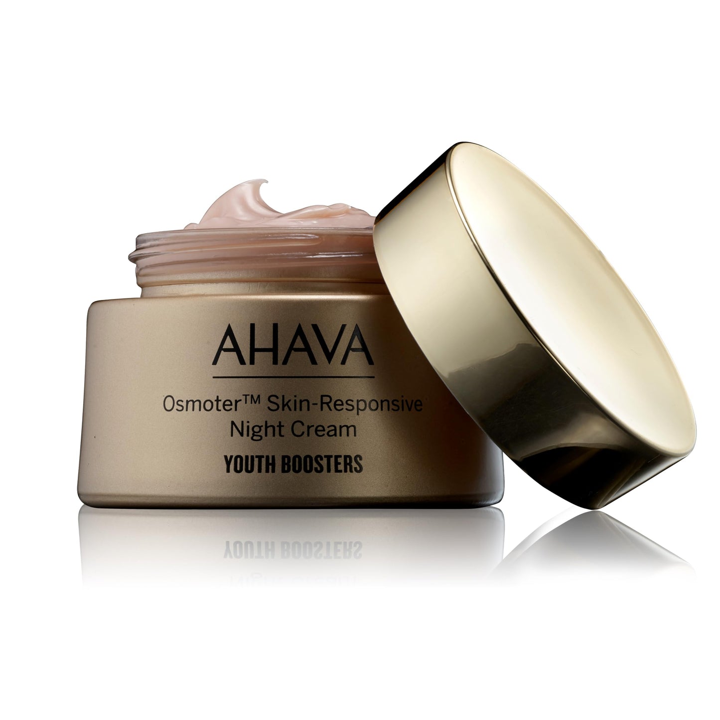 AHAVA Osmoter Skin-Responsive Night Cream - With the patented Smartium technology, re-sets the look of skin during night with intense activity & boosts skin renewal for enhanced luminosity, 1.7 Fl.Oz