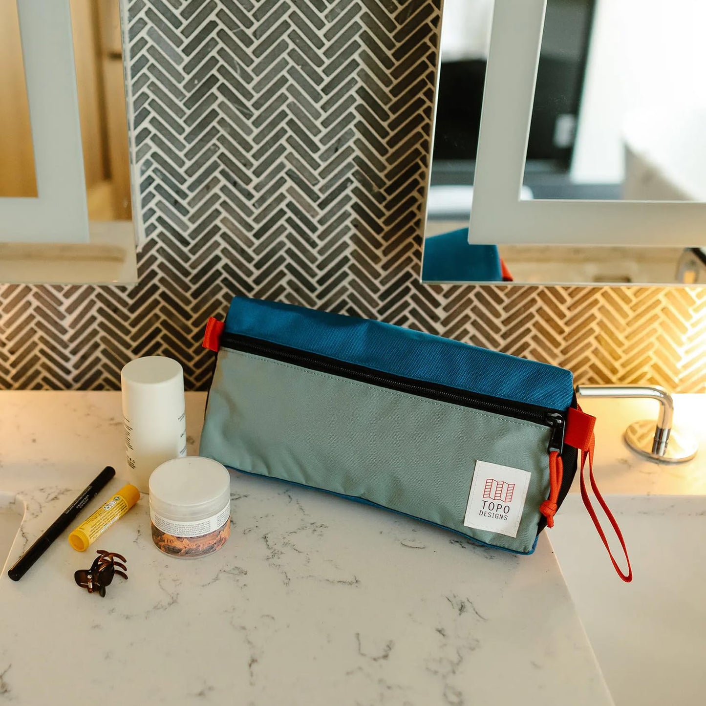 Topo Designs Dopp Kit - Navy/navy