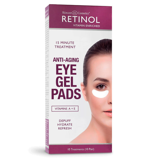 Retinol Anti-Aging Eye Gel Pads – The Original Retinol Instant De-Puff Treatment – Soothing Vitamin A Eye Gel Pads Reduce Puffiness & Refresh For A Quick, Visible Improvement in Appearance of Eyes