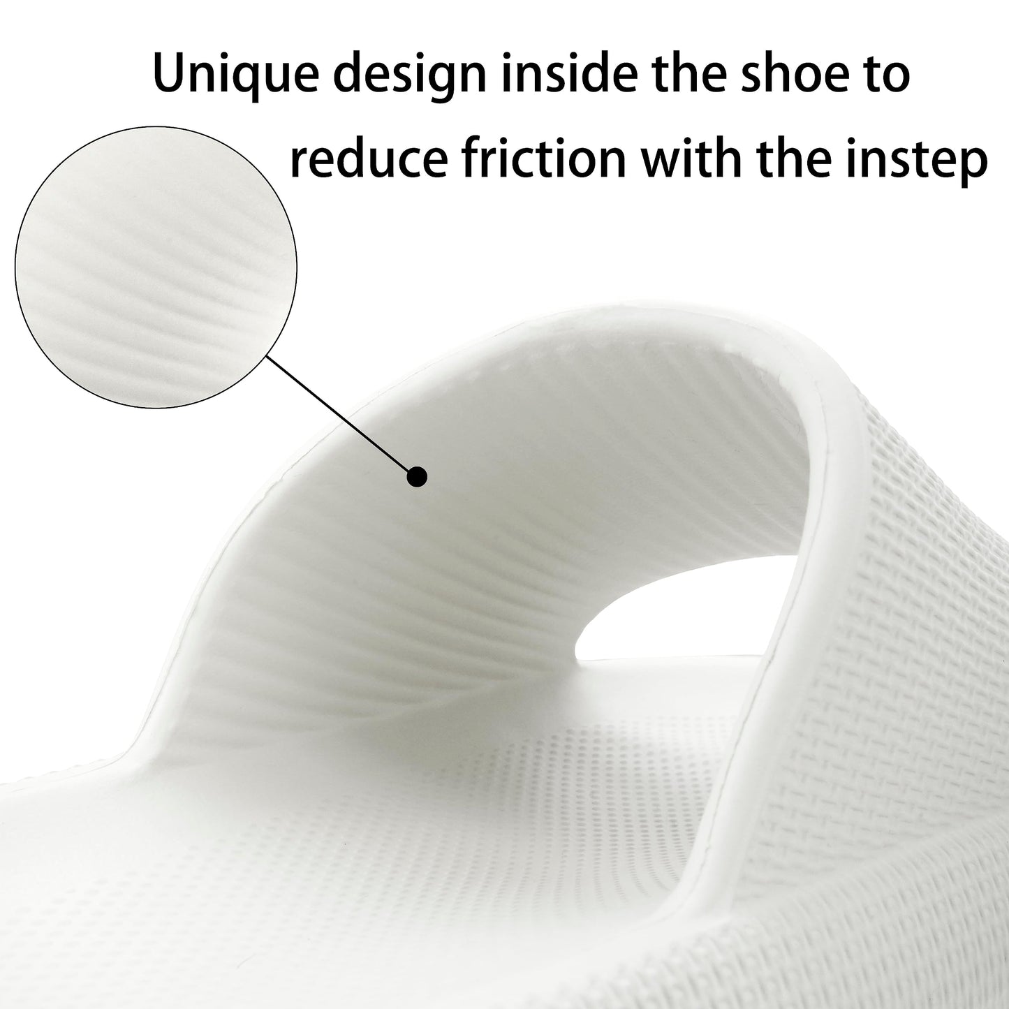 Cloud Slides For Women and Men,Non Slip Thick Sole Platform Sandals House Cloud Cushion Slide for Indoor & Outdoor Sandals