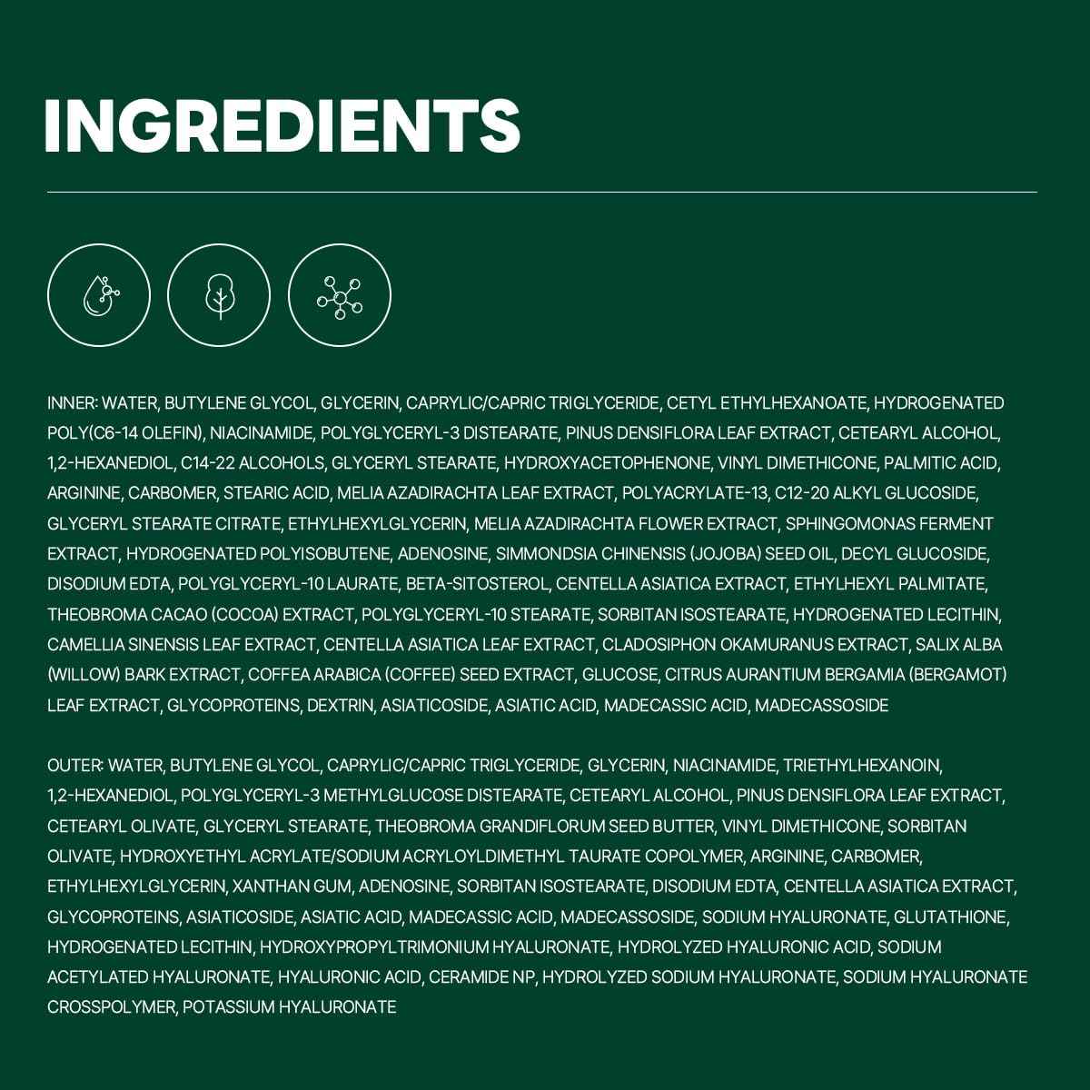 ROUND LAB Pine Cica Calming Cream Plus 60ml – Dual-Texture Soothing Cream for Blemish Care, Acne-Prone Skin Safe, Sebum & Oil Control, Intensive Calming, Strengthens Skin Barrier, Clear & Calm Finish