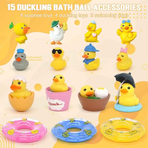 Bath Bombs for Kids with Surprise Inside,8 Pack Kids Bath Bombs Gift Set, Natural and Organic Bubble Bath Fizzy with Bath Toys, Birthday Gifts for Girls Boys