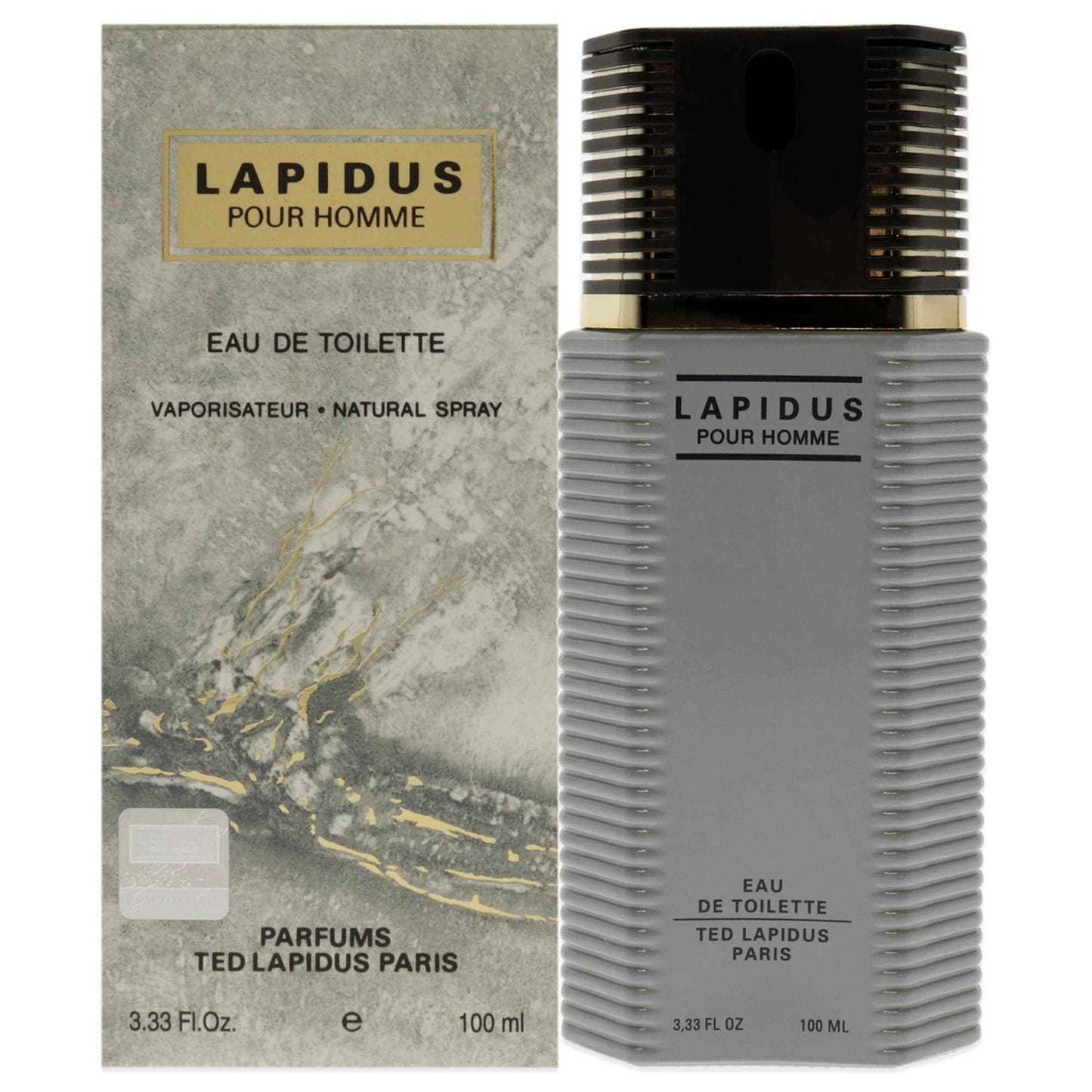 Lapidus By Ted Lapidus For Men. Eau De Toilette Spray 3.3 Ounces
