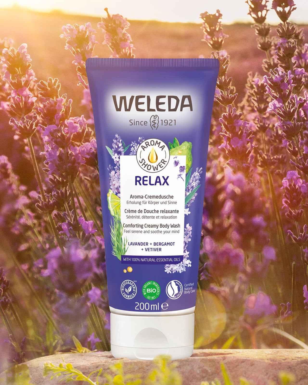 Weleda Aroma Relax - Gel de Ducha Cremoso 200 ml