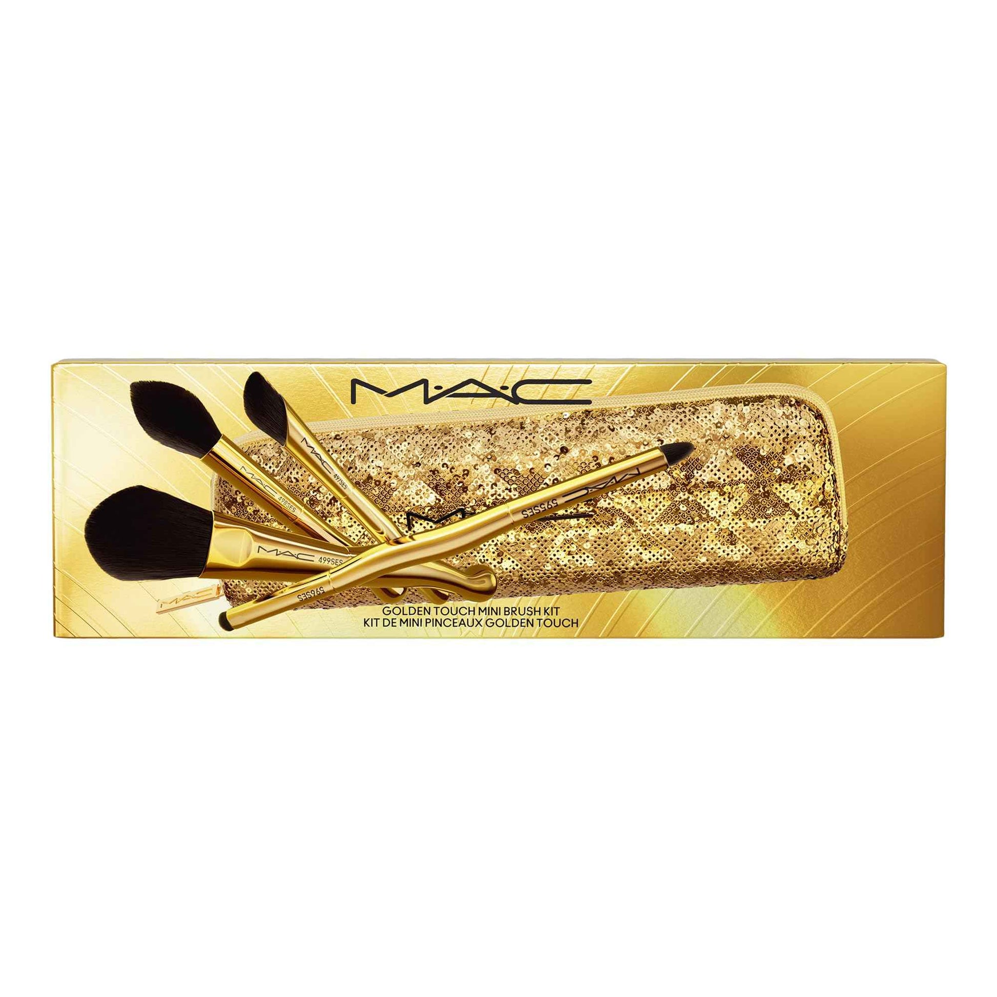 MAC Golden Touch Mini Brush Kit, 5 Piece Set