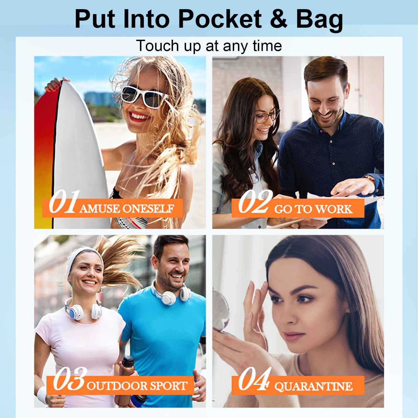 2g*45PCS Travel Size Sunscreen SPF50+ PA+ – Mini Sunscreen for Face & Body, Waterproof, Non-Greasy, Perfect for Thank You Gifts & Mini Travel Items