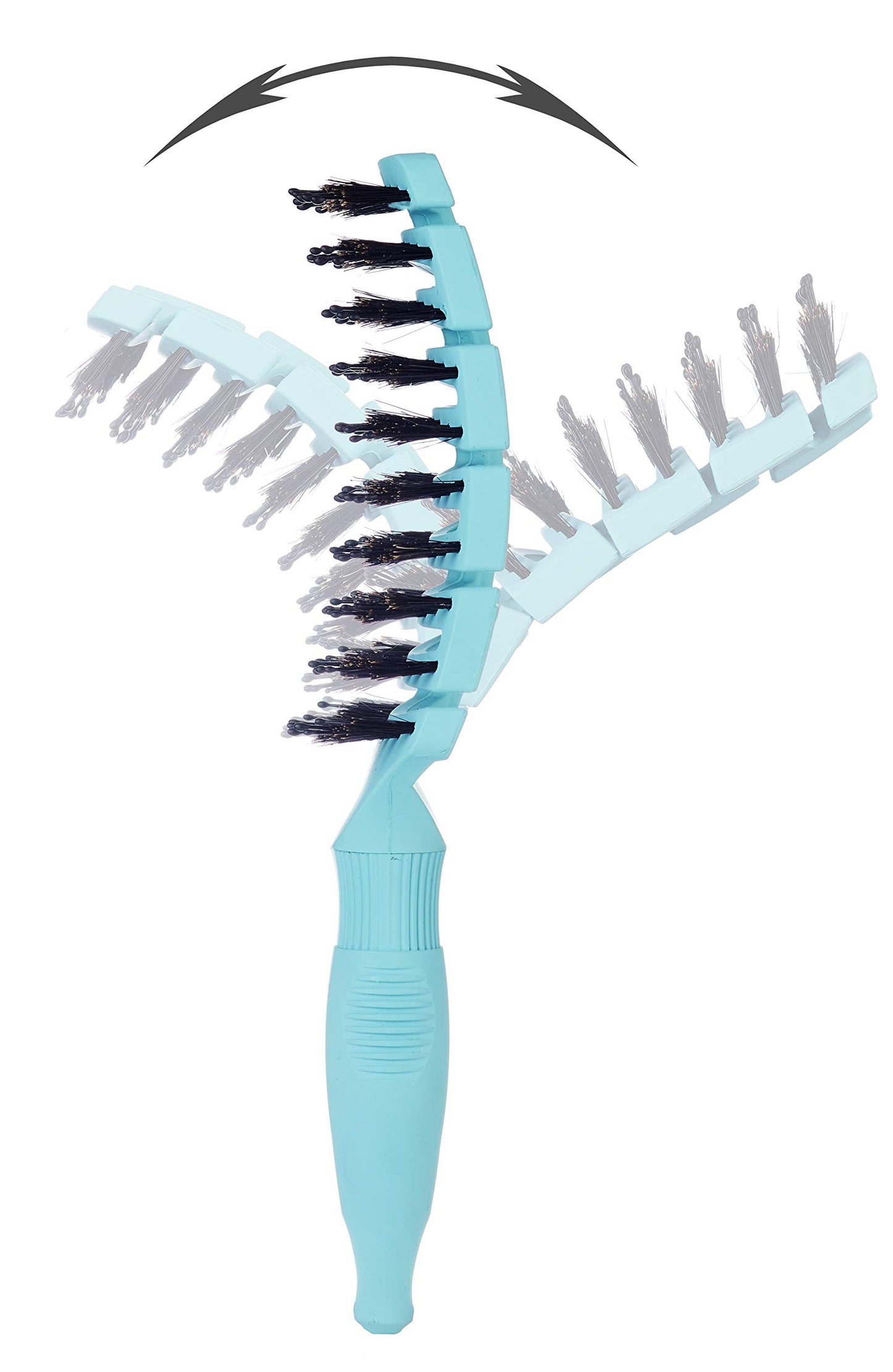 THE FLEX BRUSH XL BOAR/ NYLON MIX (Blue)