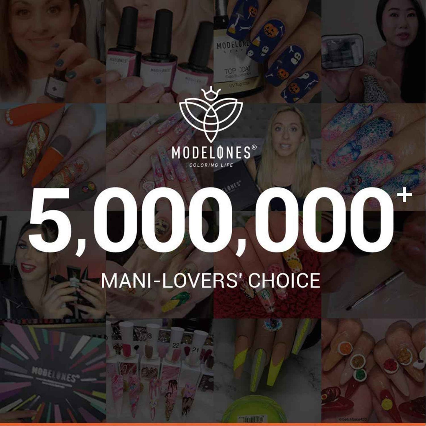 modelones Neon Gel Nail Polish Set, 6 Colors Neon Hot Pink Nail Gel Kit Soak Off Nail Art Gift