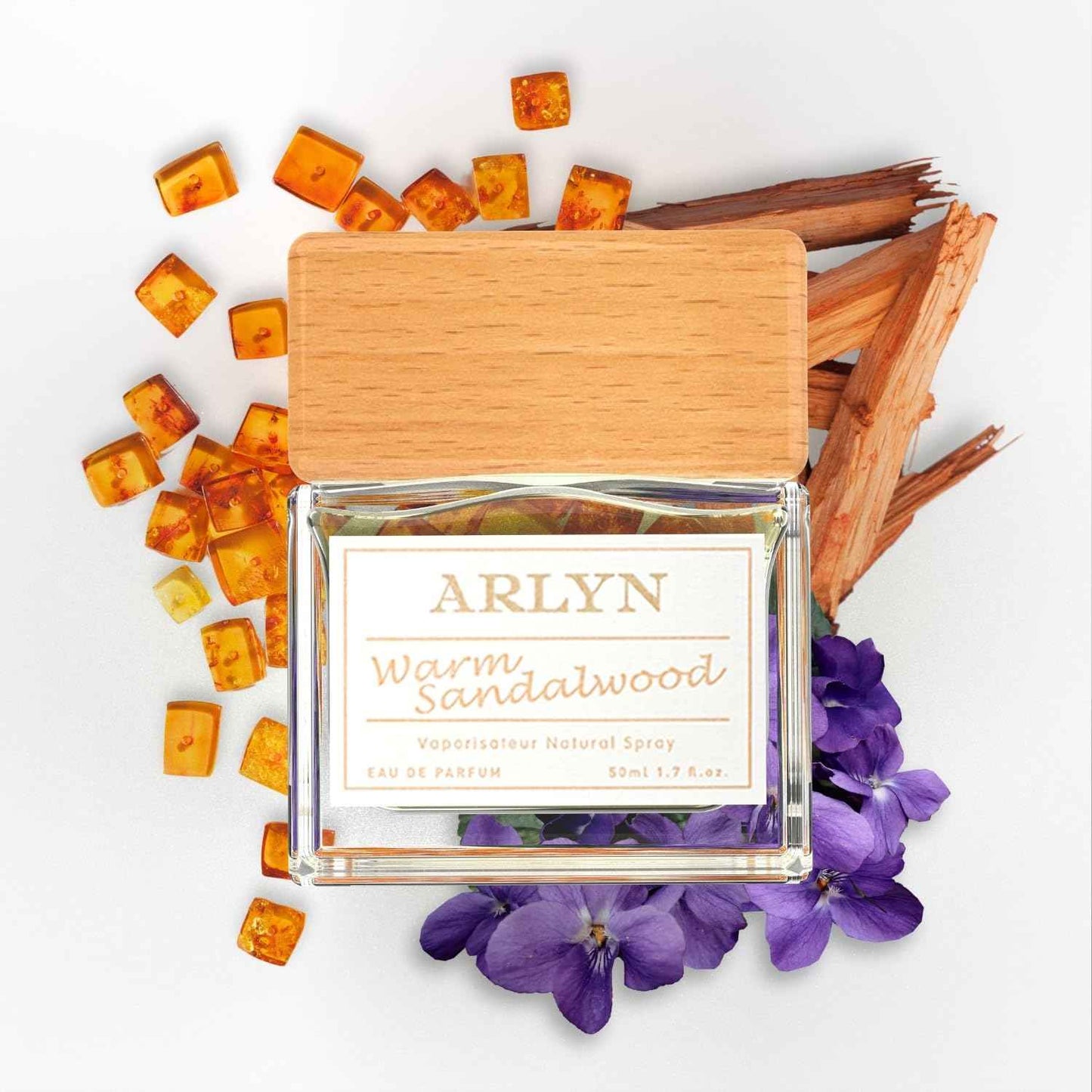 ARLYN Warm Sandalwood Eau De Parfum Inspired by Le Lab Fragrances' San tal 33, Perfume for Men & Women, Luxury Fragrance - Vegan, Cruelty-Free, and Eco-Conscious (1.7oz / 50ml)