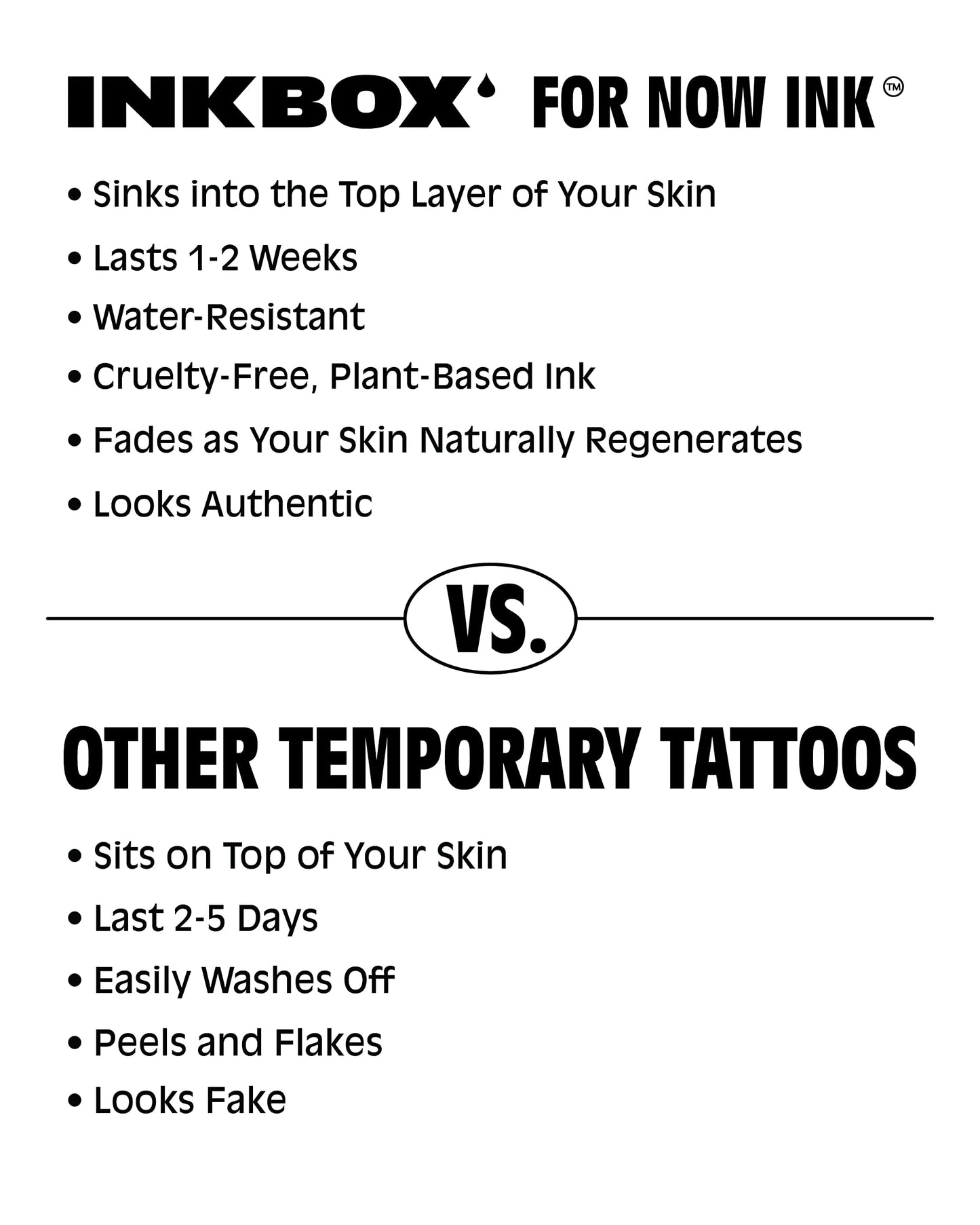 Inkbox Temporary Tattoos, Semi-Permanent Tattoo, One Premium Easy Long Lasting, Water-Resistant Temp Tattoo with For Now Ink - Lasts 1-2 Weeks, Vitruvian Man Tattoo, Leonardo, 4 x 4 in