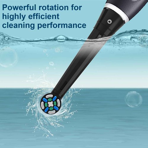 12pcs iO Replacement Heads Compatible with Oral B iO 2/3/4/5/6/7/8/9/10 Series Electric Toothbrush,IO Toothbrush Heads Compatible with Oral B iO,Medium-Hard bristles Care for Your Teeth,Black