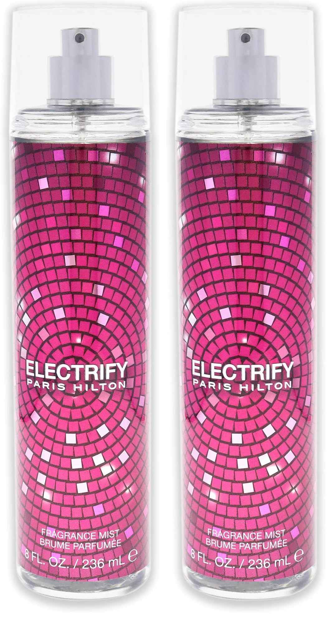 Paris Hilton Electrify Women 8 oz Fragrance Mist (Pack of 2)
