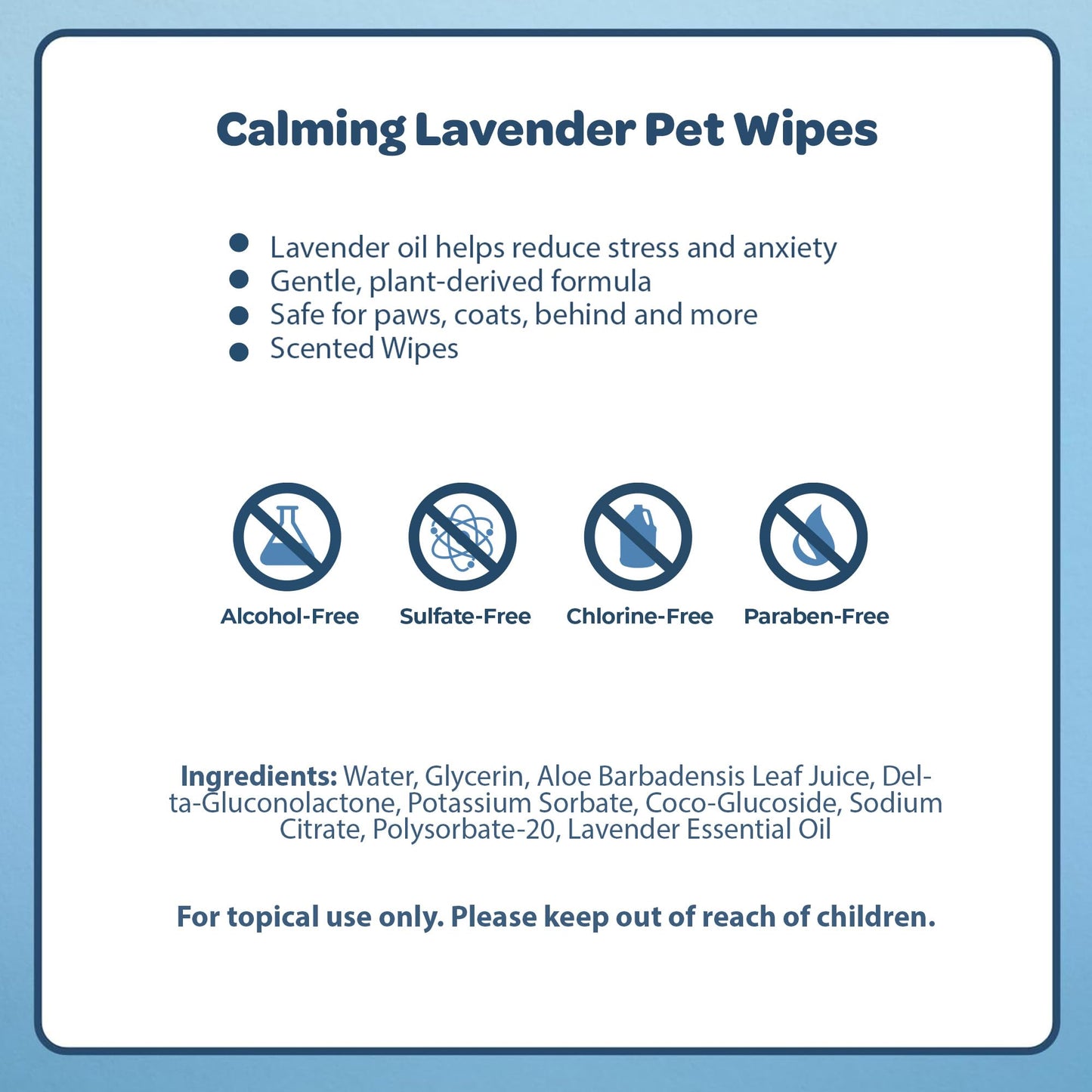 Best Pet Supplies Dog Wipes, Hypoallergenic, Deodorizing, Cleaning for Dogs' Paws, Butt, Face, Grooming, Non-Sticky Formula for Puppy, Cats and Sensitive Skin - 400 Pack, Calming Lavender