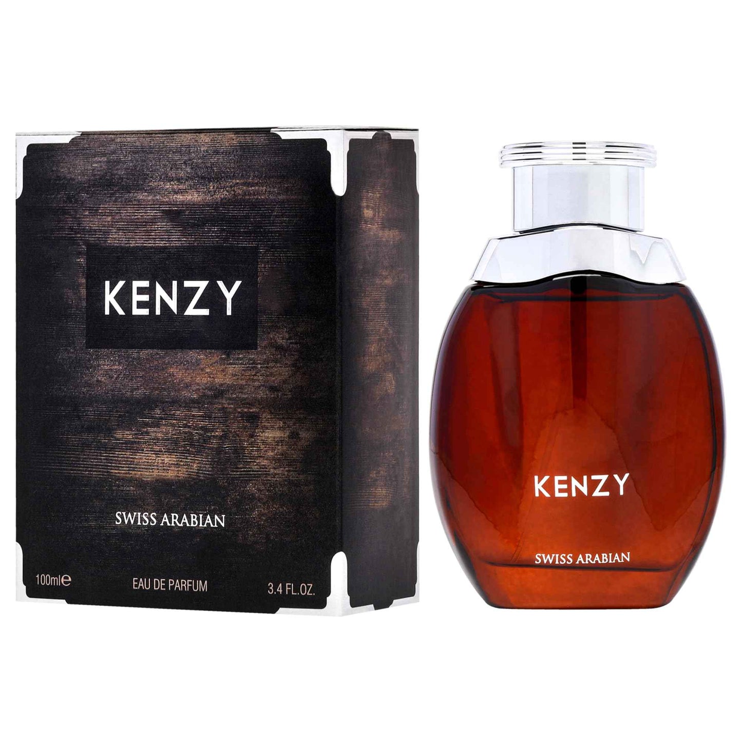 Swiss Arabian Kenzy - Luxury Products From Dubai - Long Lasting, Addictive Personal EDP Spray Fragrance - Seductive Signature Aroma - 3.4 Oz