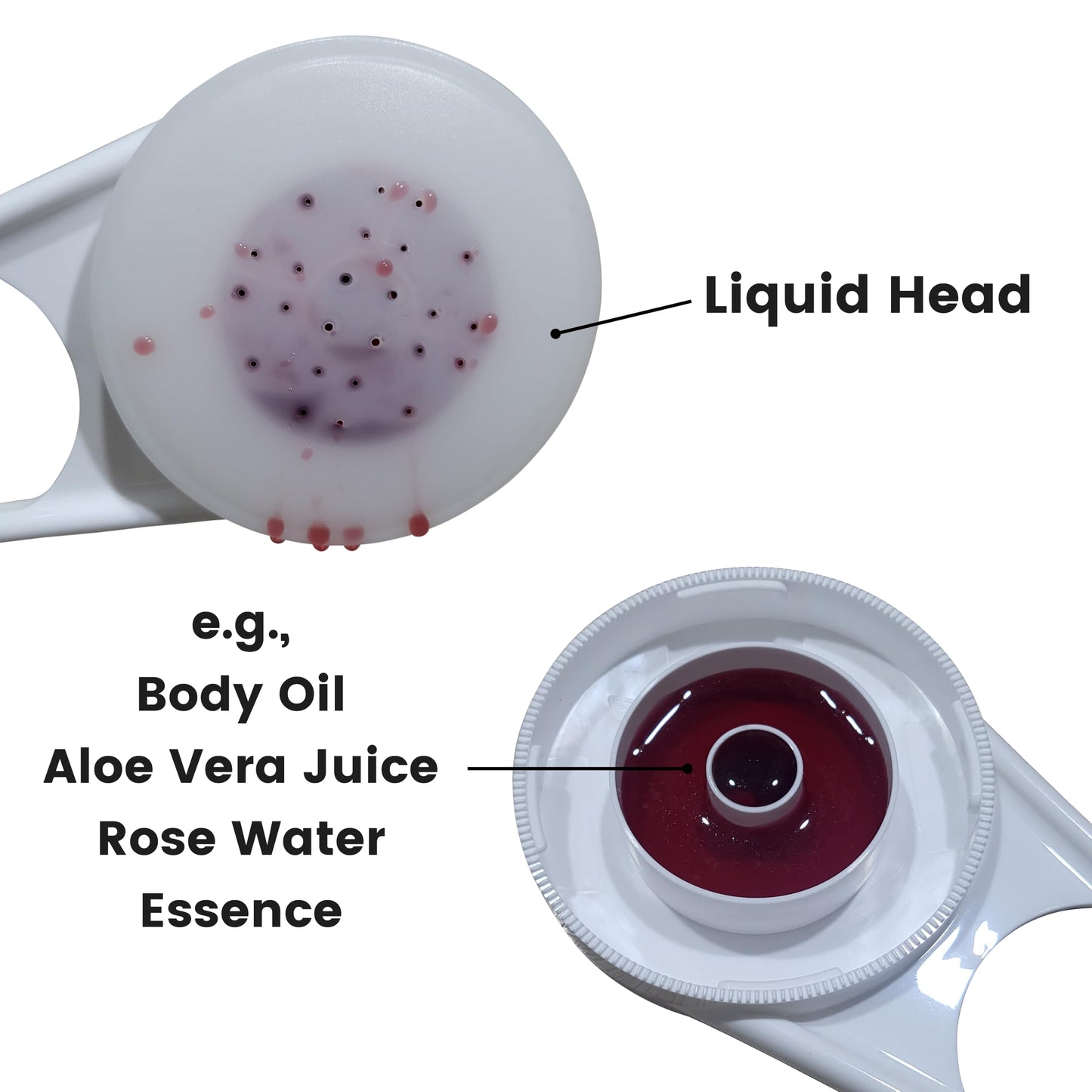 SELYBACK Full Set | 3-in-1 Body & Back Care Tool with Long Handle, Includes Lotion Applicator, Exfoliating Brush & Liquid Treatment Head